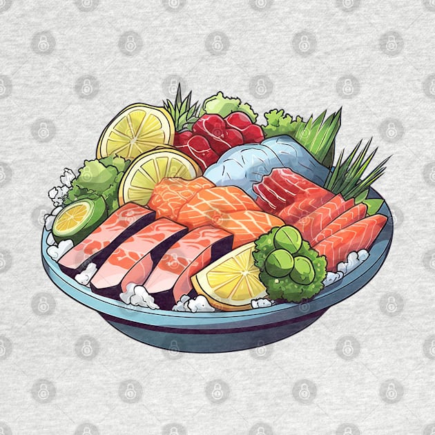 Sashimi dreams do come true by Pixel Poetry